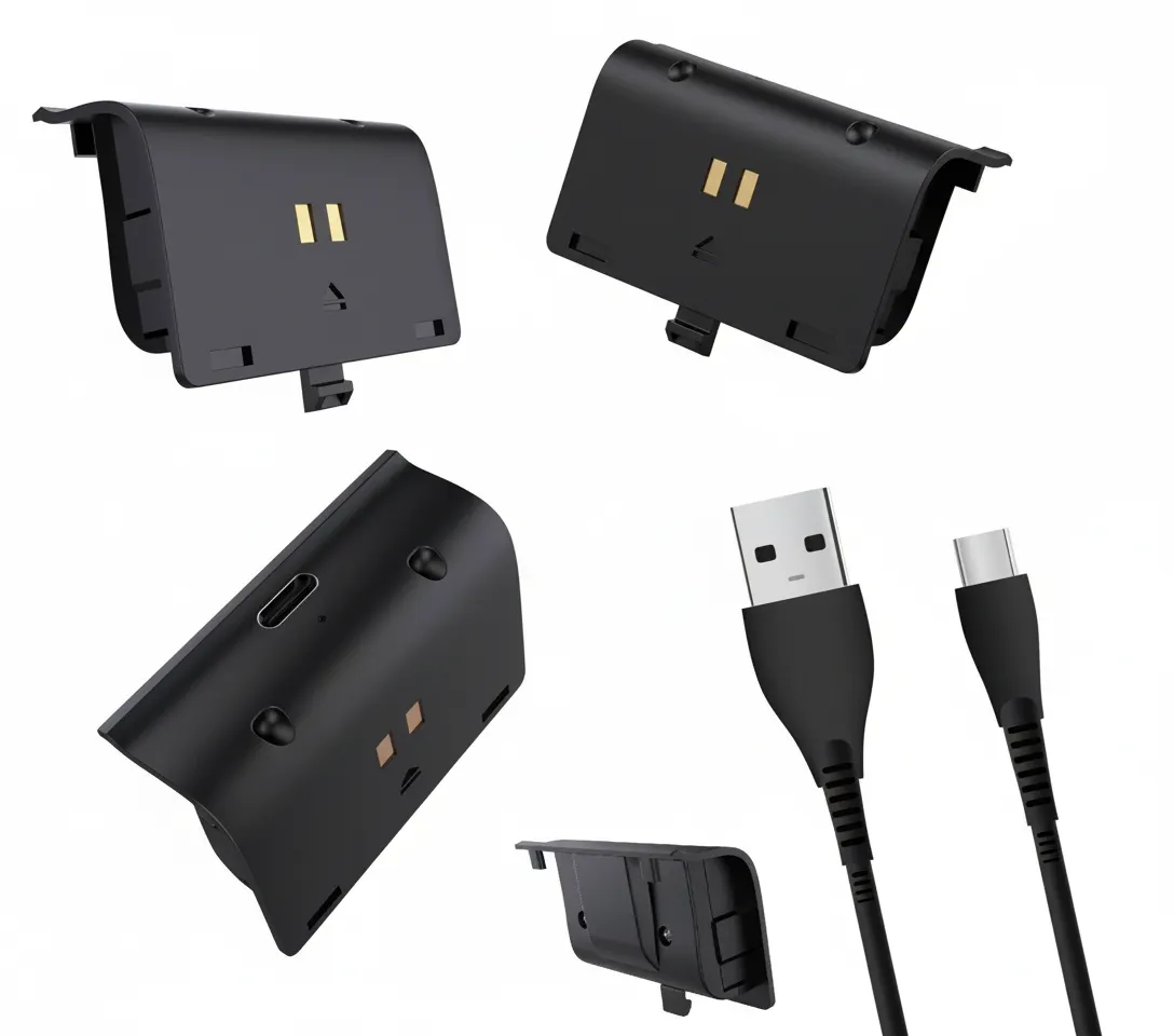 2400mAh Rechargeable Battery Twin Pack For Xbox Series X / S Controller