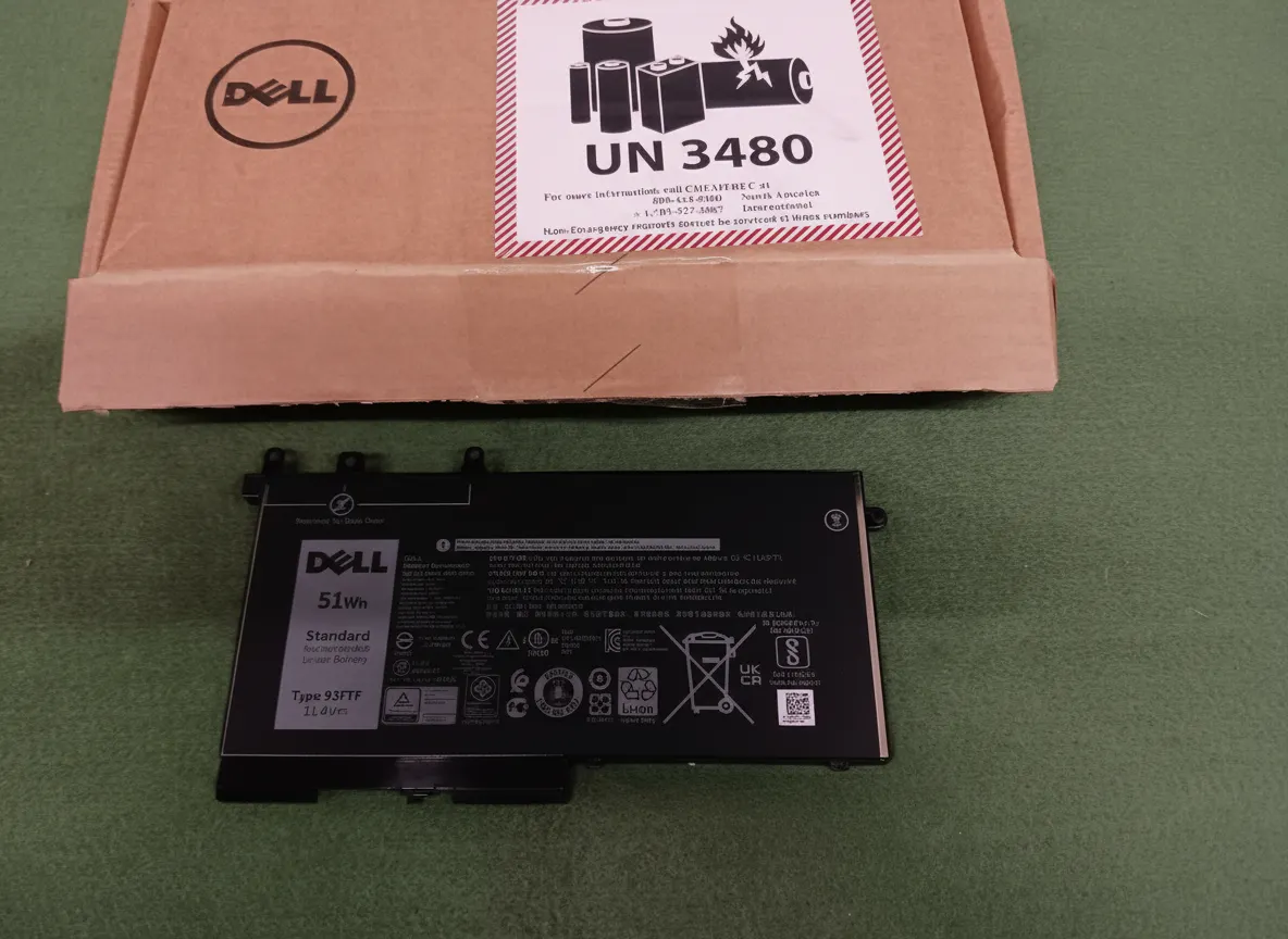 Genuine Dell 93FTF Battery 51Wh Latitude 5280 5290 5480 5490 5491 5580 5590
