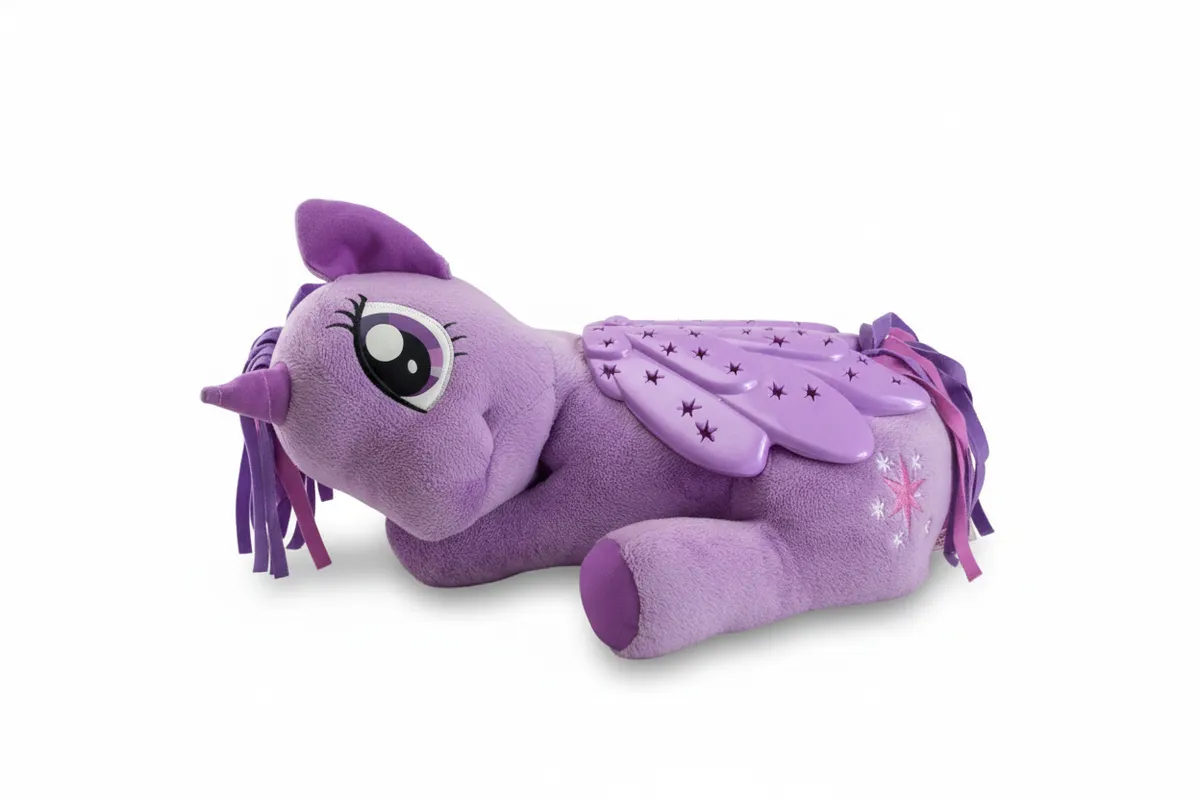 Hasbro My Little Pony 2013 Twilight Sparkle Light Projector Plush 13" Used