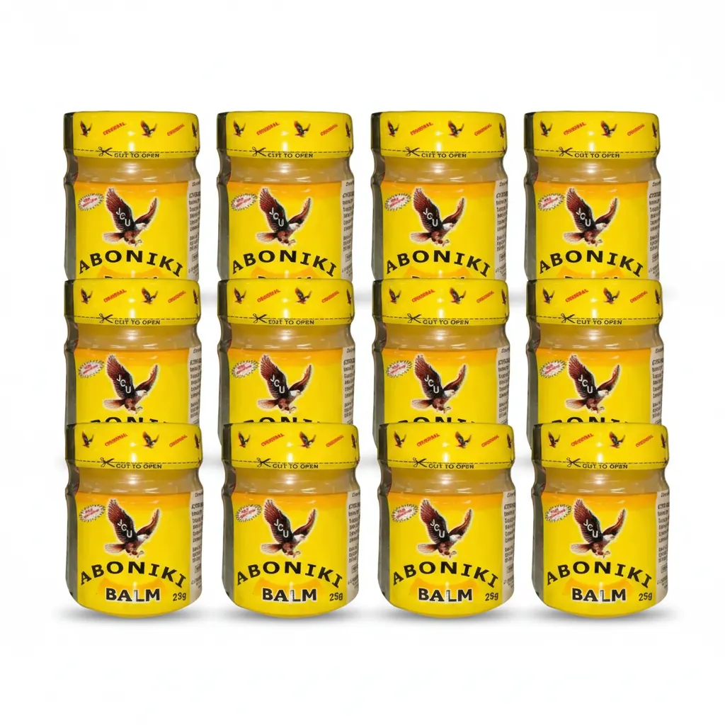 Aboniki Balm for Muscle Relief & Pain 25g (Pack of 12)