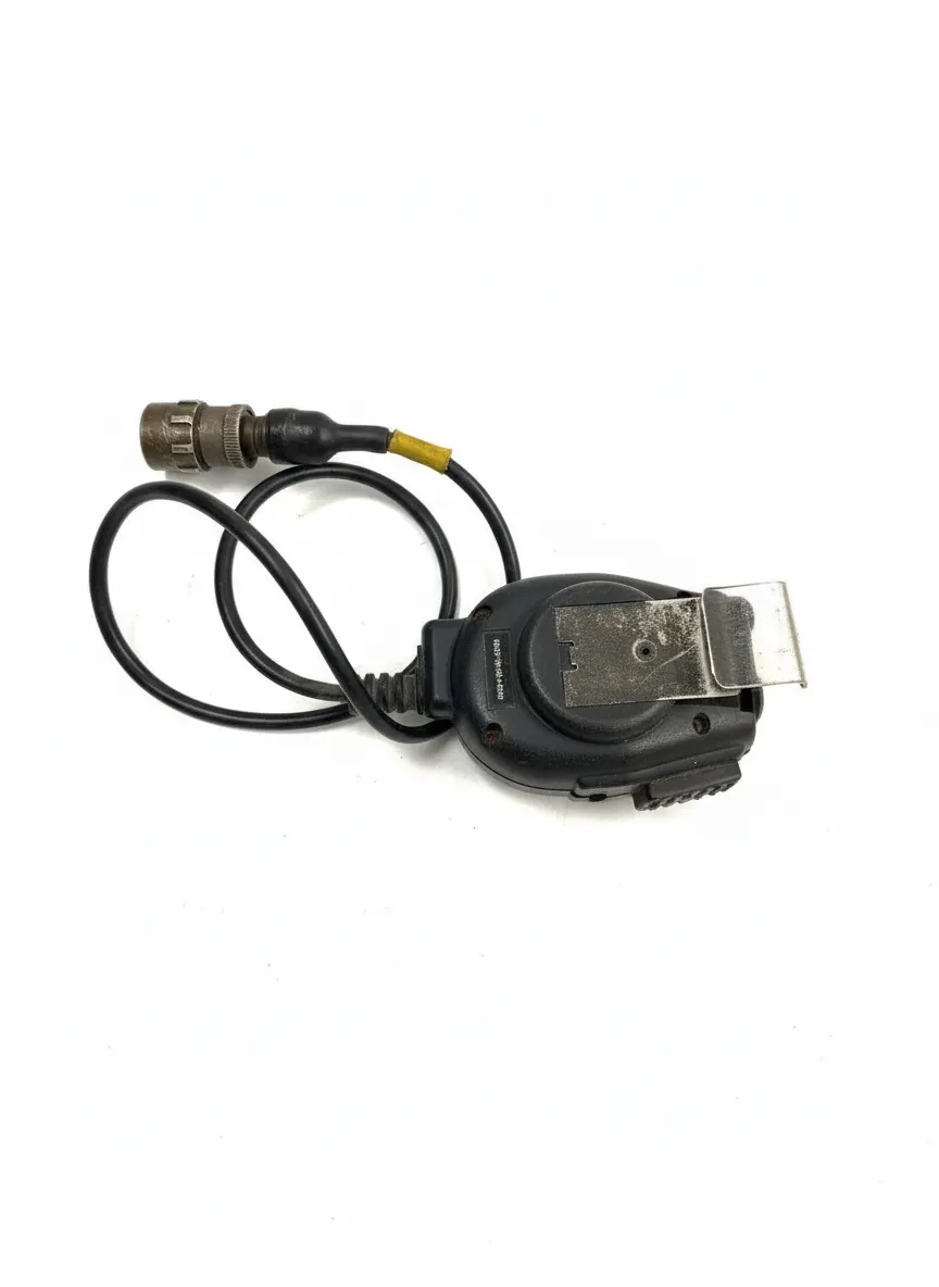 Clansman Military Radio Mic Handset Speaker 7-Pin Plug Used NSN 5965-99-661-6999