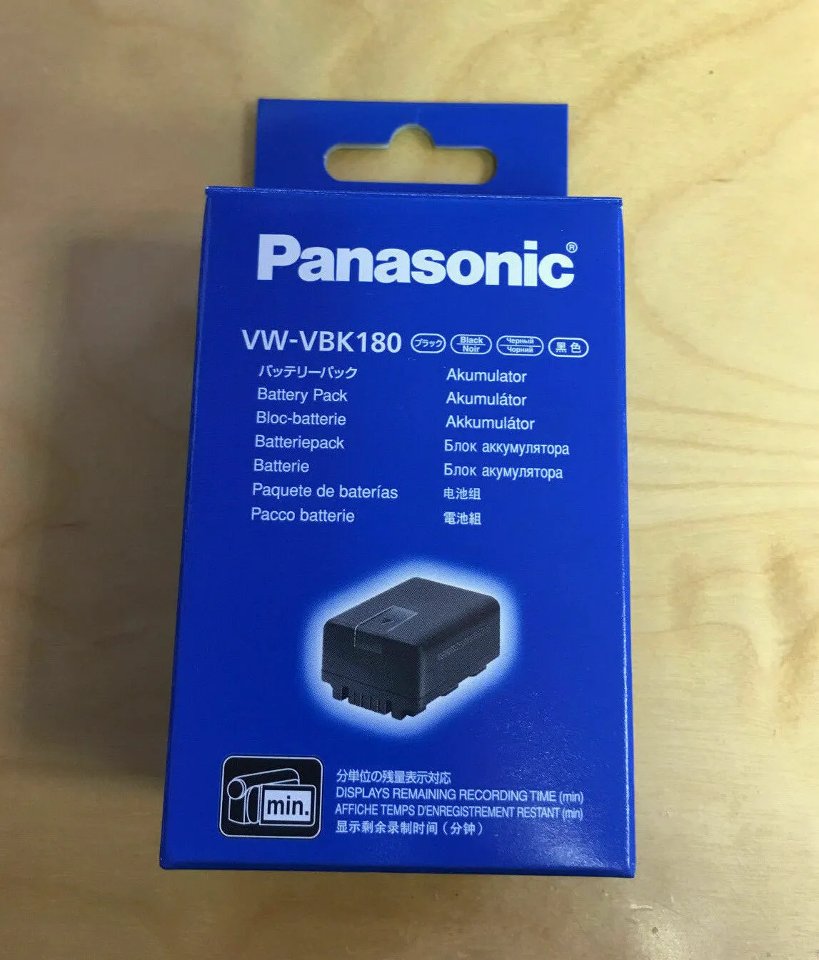 Genuine Panasonic VW-VBK180 Battery 25x dm_riskal