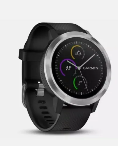 Garmin Vivoactive 3 GPS Smart Watch - Black Steel***