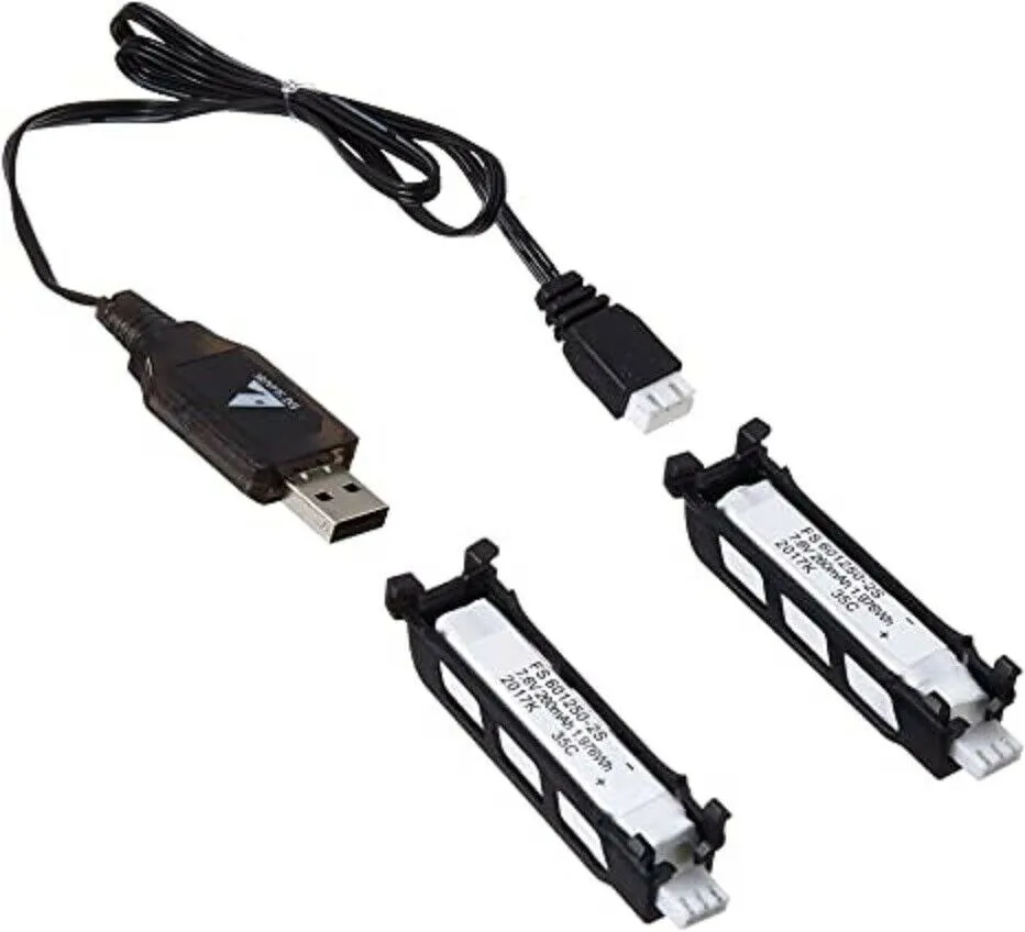 Fatshark 101 Battery Kit USB Charger FSV1819 / RC Racing Drone Quadcopter FPV 5