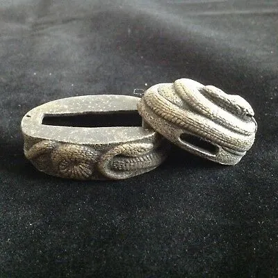 Fuchi, Kashira for tsuka Shinken Iaito iaido katana Japanese sword fittings D01