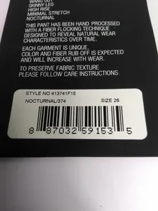 Alexander Wang - AW001 Slim Flocked Jeans