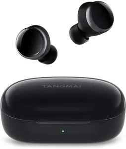 TANGMAI W0 Bluetooth 5.0 wireless earphones with Microphone, 30H Playtime, BNIB
