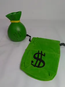 Alec Monopoly Dollar $ Money Bag Sculpture Tag limited edition Kaws print Signed