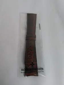 Genuine OEM Vacheron Constantin 21/16mm Brown Leather Watch Strap Band UNUSED