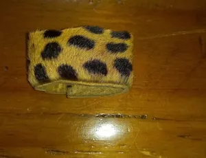 Boy Scouts of South Africa. Senior Scout  Leopard skin woggle 1955 - 1960
