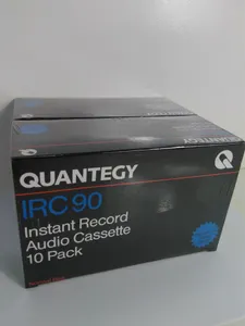 20 Brand New & Sealed Quantegy IRC 90, 90 Min Type I Ferric Blank Cassette Tapes