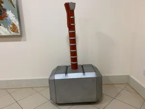 LARGE THOR FOAM HAMMER 1.2M HIGH MARVEL
