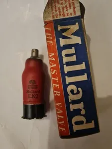 Vintage Mullard EK2 Radio Valve Tube ,