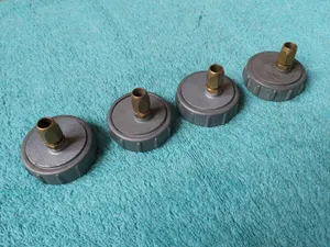 HONDA, OEM, Used, Carb Top Set x 4, CB750 K0/K1, part no. 16014-300-004 (2)