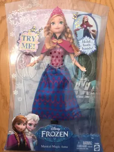 Disney Frozen Musical Magic Anna Light Up Doll