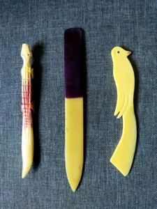 Vintage bone folders / Letter Openers, All Over 50 Years Old.