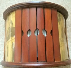 Mahogany Photo Display Album