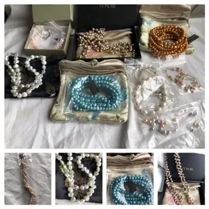 Signed HONORA Pearl 925 Sterling Silver Job lot Necklaces,Earrings ,Bracelets.