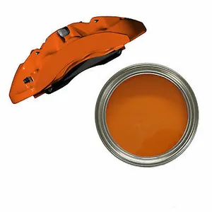 Premium Orange Brake Caliper & Drum Paint Kit For Mazda. Gloss Finish