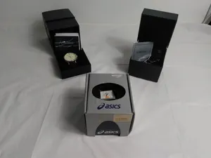 3 Boxed Watches (Asics QA5127202) (See listing)