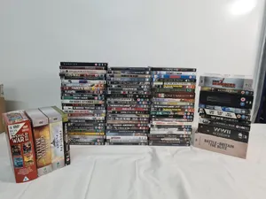 85 x War DVD Joblot ( Dunkirk/Platoon/Pearl Harbour etc)