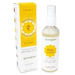 3 x 100ml - Aromafume Solar Plexus Chakra Balancing Mist Manipura