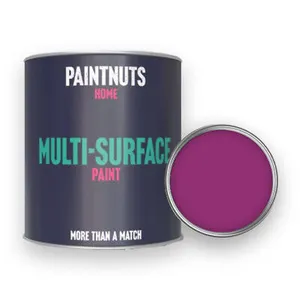 Multi Surface Paint Weatherproof RAL-4006 Traffic Purple - Satin 250ml Tin