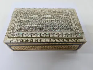 Egyptian Inlaid Trinket Box