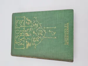 Aesop's Fables ARTHUR RACKHAM Illustrated Heinemann 1912 FIRST TRADE EDITION