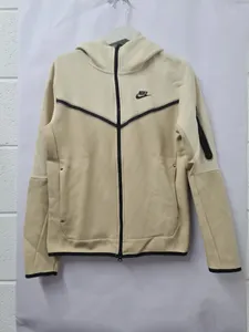 Nike Tech Fleece Beach Grain/Cream/Beige hoodie- S -AUTHENTIC