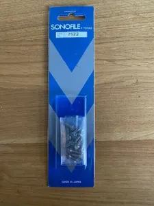 Sonofile screws, 10 off, from cutting head.