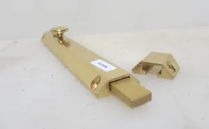 Brass Door Lock Bolt Bathroom Lock WC Toilet Old Keep Retro - Modern   9"L