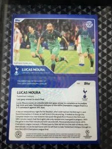 TOTTENHAM HOTSPUR - 2022 Topps 30 Years of the Champions League - Lucas Moura