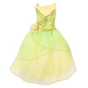 Disney Store Tiana Costume For Kids, The Princess and the Frog (Age 9-10)