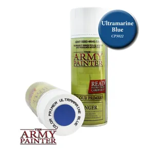 (2 x 400ml)The Army Painter CP3022 Primer Ultramarine Blue 400ml Fine Spray Can