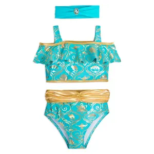 Jasmine, Aladdin children's swimsuit (3 pieces) (3 Years)