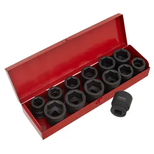 Sealey Premier Metric/Imperial Impact Socket Set 3/4"Sq Drive 13pc AK686