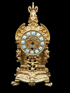 Antique Clock French Case Bronze Large Ormolu Fine Spares Repairs Mantel Clock