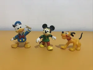 Walt Disney  Bully Set X3 Figure with Mickey Mouse, Donald Duck And Pluto