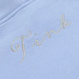 Tinker Bell Blue Hooded Sweatshirt For Adults - Large