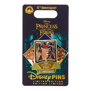 The Princess and the Frog 15th Anniversary Limited Edition Spinner Pin