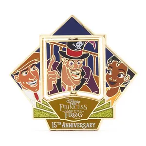 The Princess and the Frog 15th Anniversary Limited Edition Spinner Pin