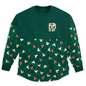 Walt Disney World Mickey Mouse Icon Festive Spirit Jersey For Adults - Small