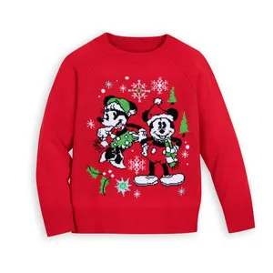 Mickey Mouse and Minnie Mouse Festive Jumper For Kids (3 years)