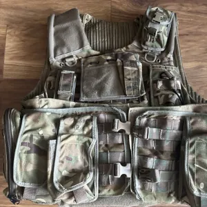 Used British Army MTP Osprey MK4A Body Armour 190/120 + Pouches Airsoft Vest