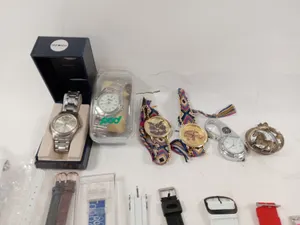 Job Lot Bundle 40+ Mixed Wrist Watches Mens Women Kids Preowned Untested