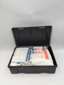 BMW E24 E30 E34 First Aid Kit B DIN 13164 - Used, Mostly Complete & Sealed