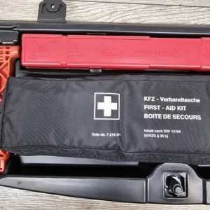 BMW F10 LCI Tool Kit First Aid Kit Holder Used 6788803 7590395 6770487