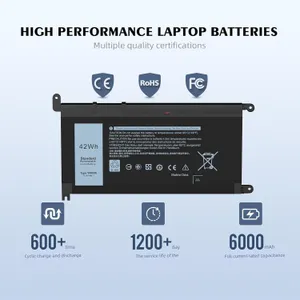 NEW YRDD6 Laptop Battery for Dell Inspiron 15 3000 5000 Series 3583 3593