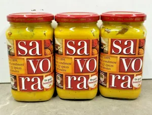 Amora Savora Mustard 11 Spices 385g 3x French Condiment NEW